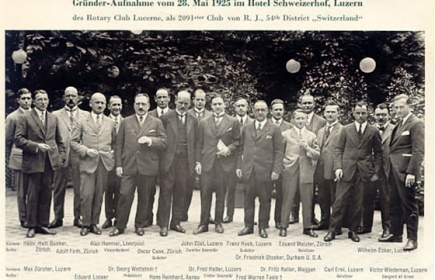 Gründer-Aufnahme vom 28. Mai 1925